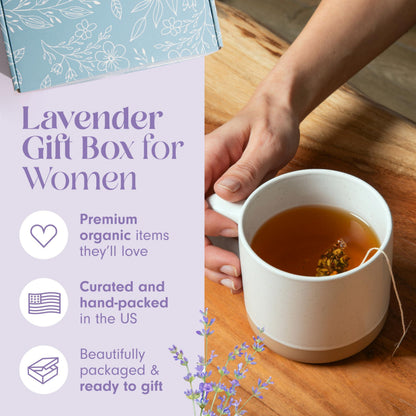 Lavender spa gift box, view 2