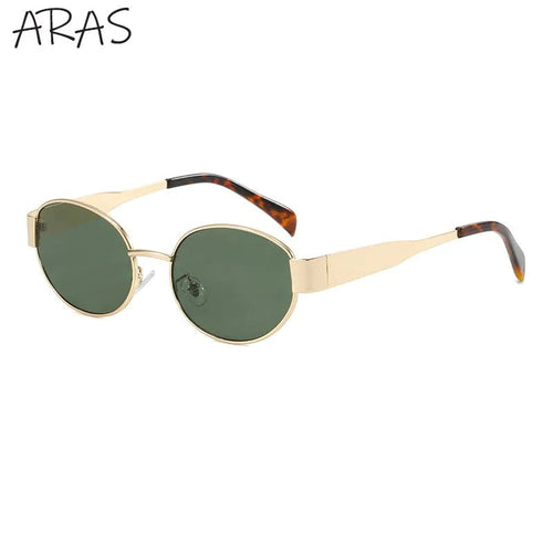 Stylish oval sunglasses