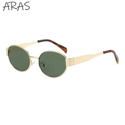 Stylish oval sunglasses