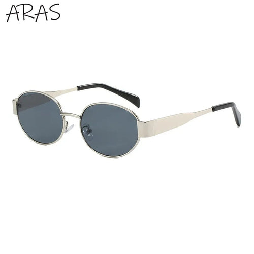Stylish oval sunglasses