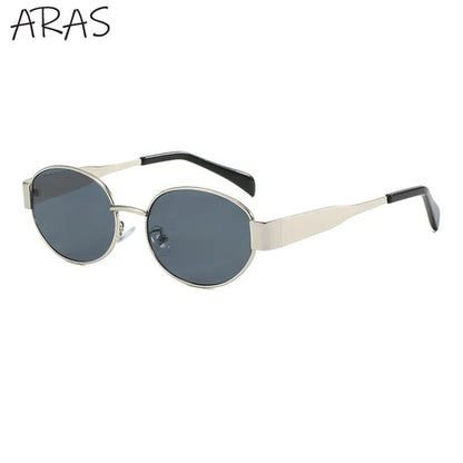 Stylish oval sunglasses